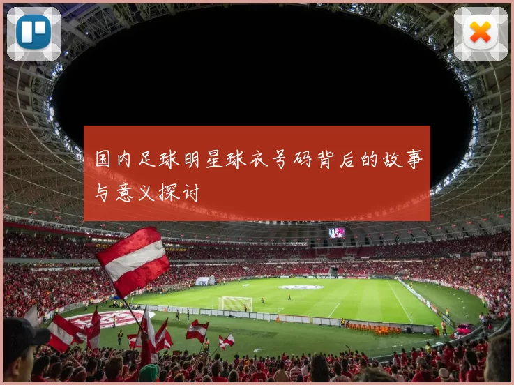 国内足球明星球衣号码背后的故事与意义探讨