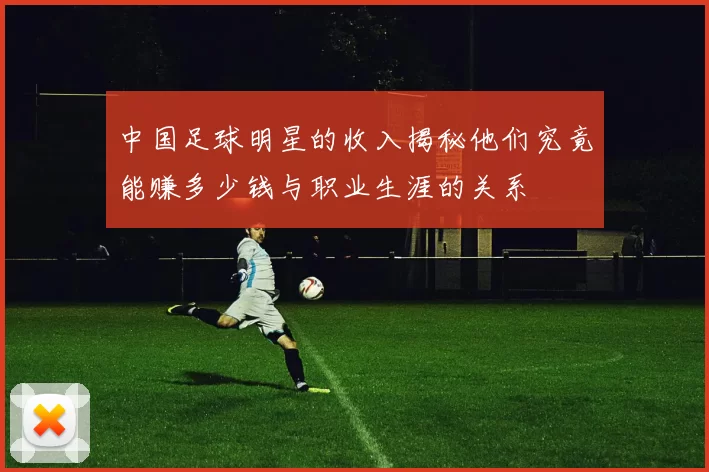 中国足球明星的收入揭秘他们究竟能赚多少钱与职业生涯的关系